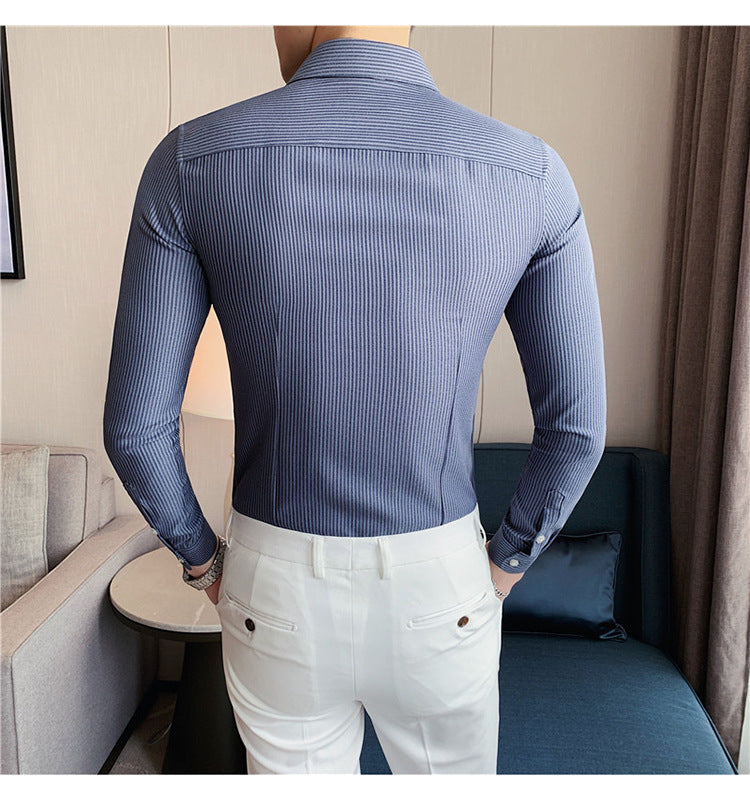 Slim Dress Shirt For Men