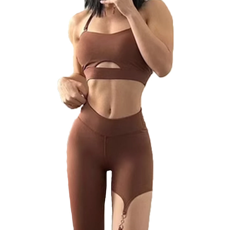 Fitness Running Women's Top Beauty Back Yoga Clothes