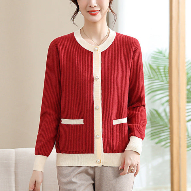 Short Knitted Comfortable Outdoor Versatile Cardigan