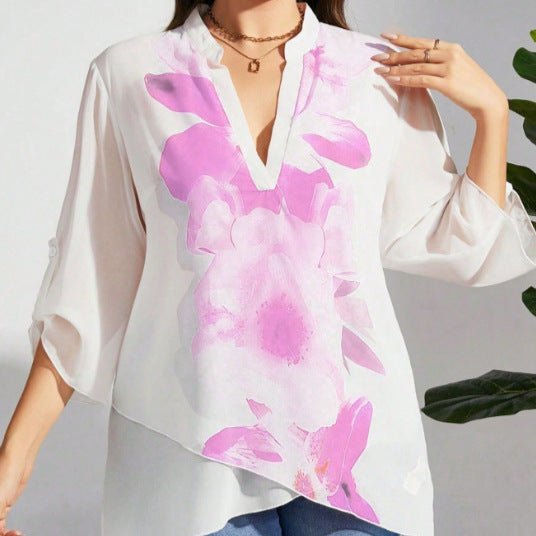 Women's Clothing Loose Shirt Elegant Fashion Design