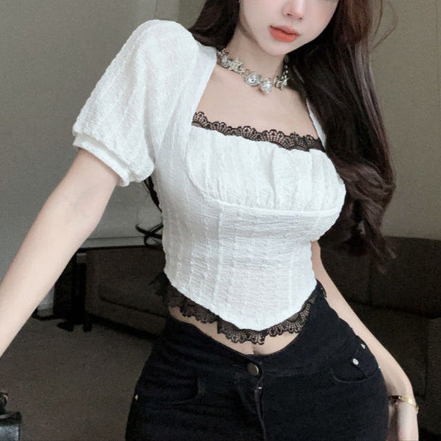 Slimming T-shirt For Women Versatile Short Top
