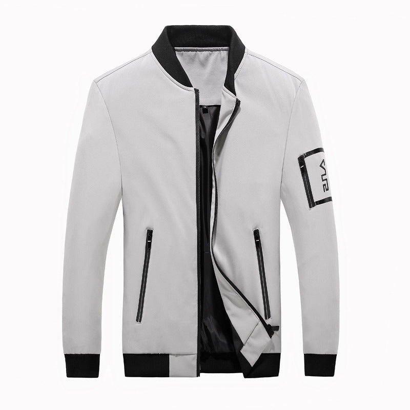 Korean-style Slim-fit Casual Trend Handsome Men's Coat