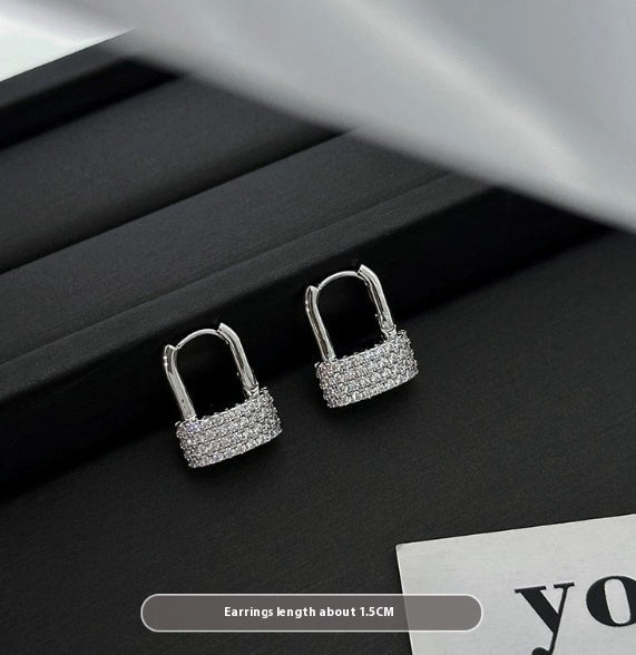 Ethnic Style U-lock Ear Clip Design Earrings