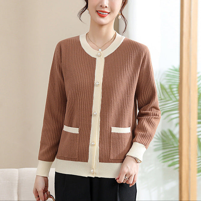 Short Knitted Comfortable Outdoor Versatile Cardigan