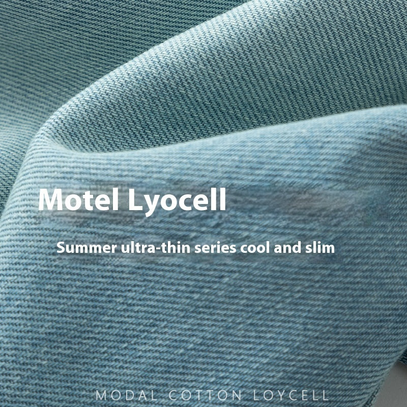 Ultra-thin Modal Tencel Lyocell Wide-leg Jeans