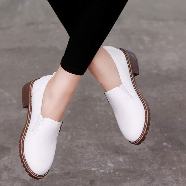 spring new ladies shoes Korean fashion single shoes Brock casual flat shoes