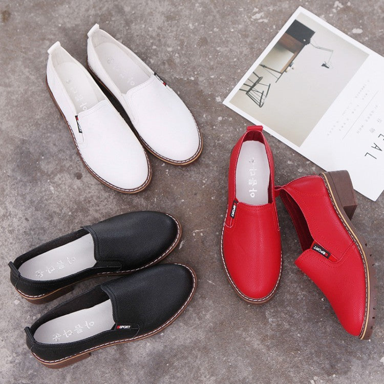 spring new ladies shoes Korean fashion single shoes Brock casual flat shoes