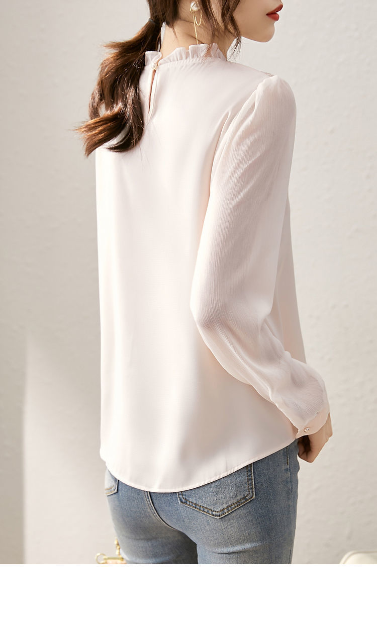 Women's Fashion Personality Lace Chiffon Shirt