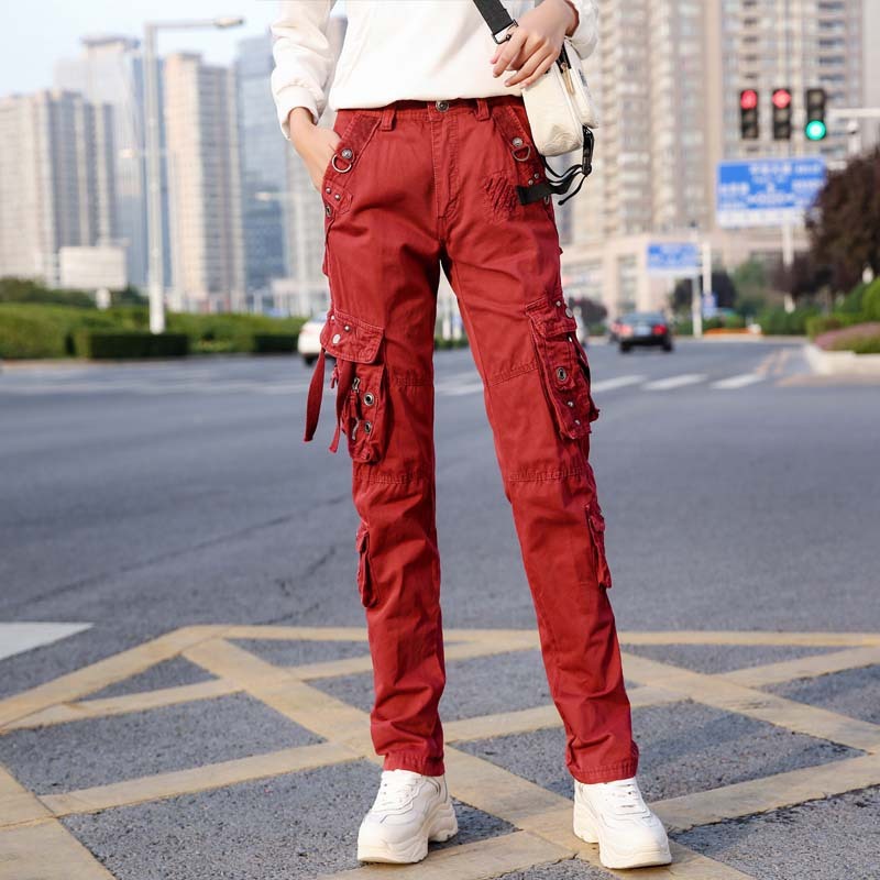 Women's Retro Plus Size Loose Slimming High-end Cool Casual Pants