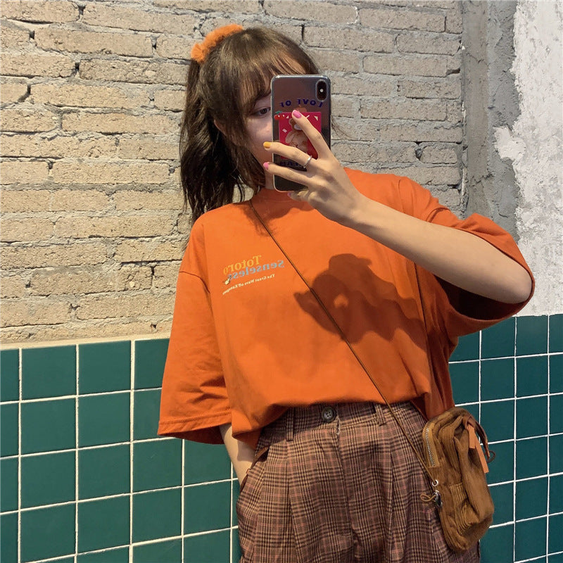 Women's printed short sleeve t-shirt