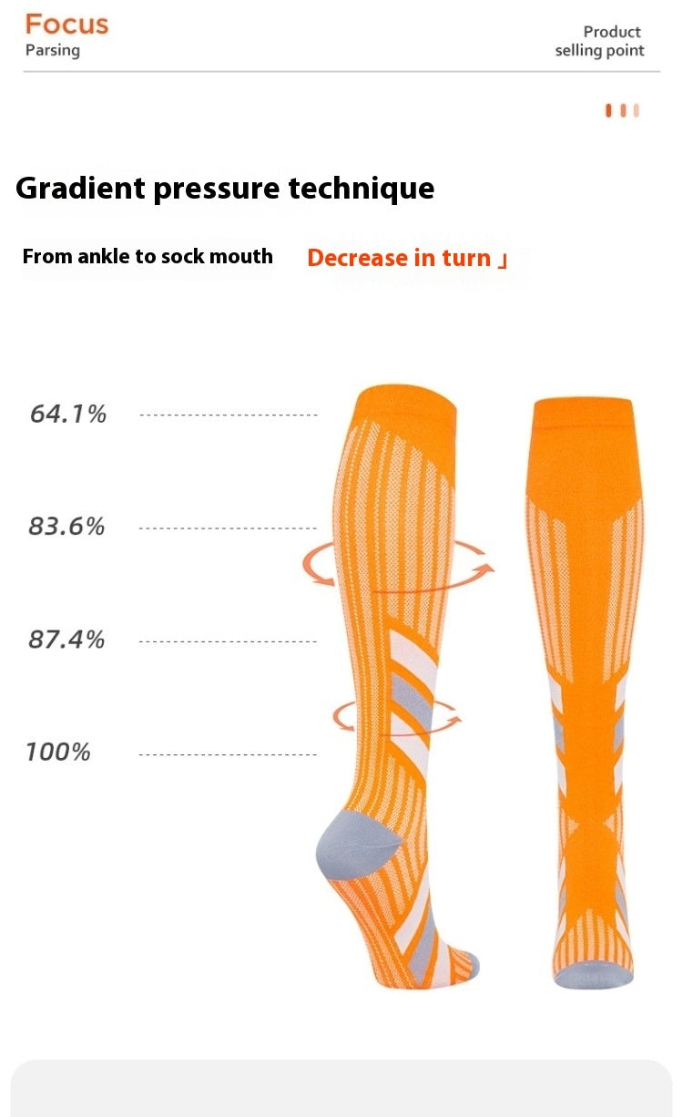 Sports Professional Compression Leg Warmer Calf Compression Stockings