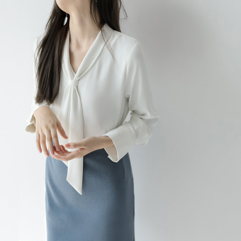 Top Temperament Commute White Shirt