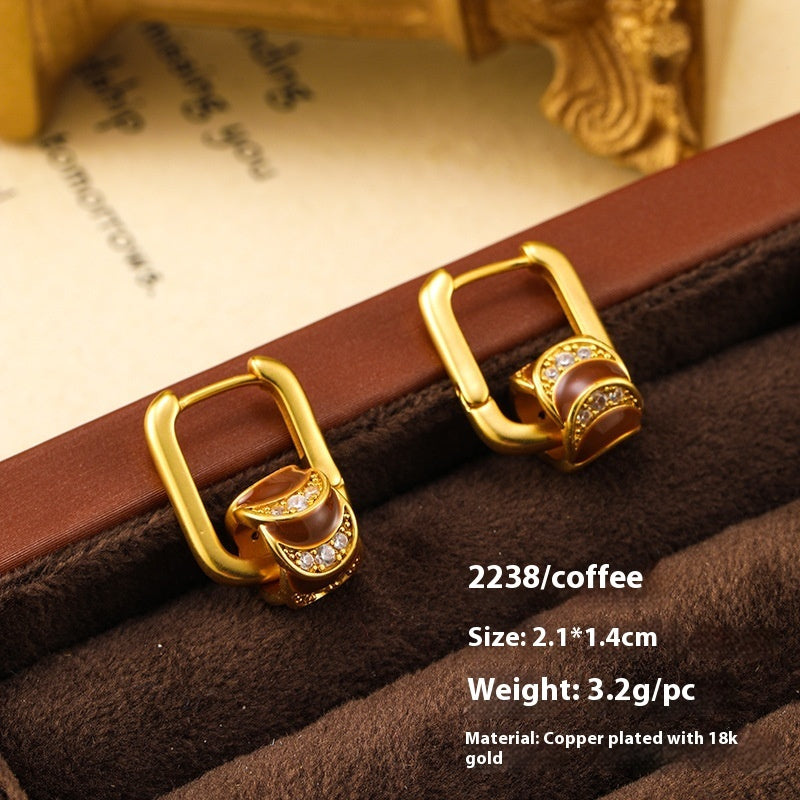 New Chinese Style Antique Pearl Earrings