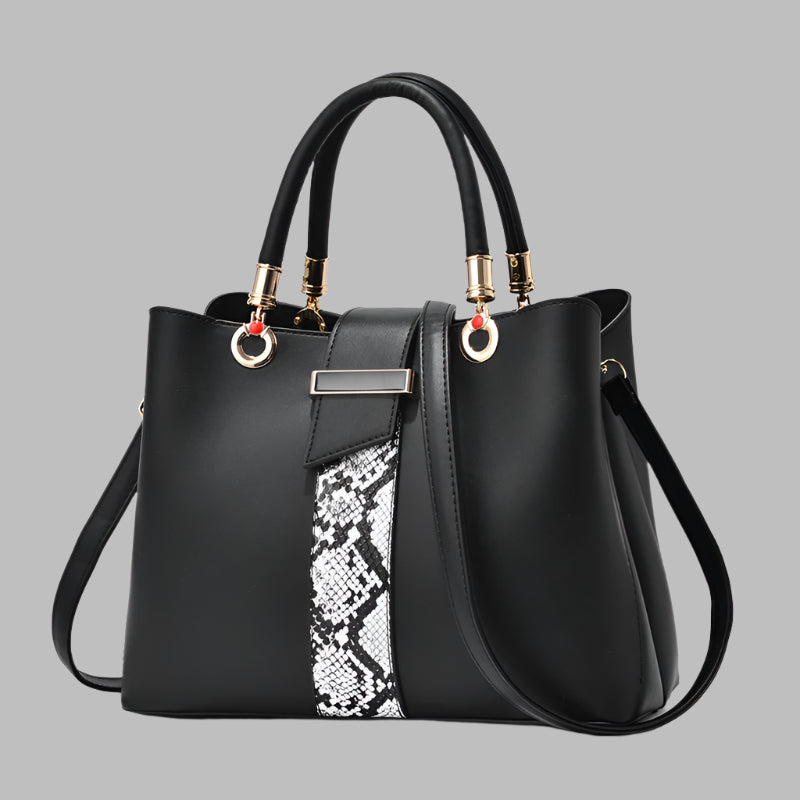 Fashion Snakeskin Pattern Bag Large Capacity Shoulder Bag