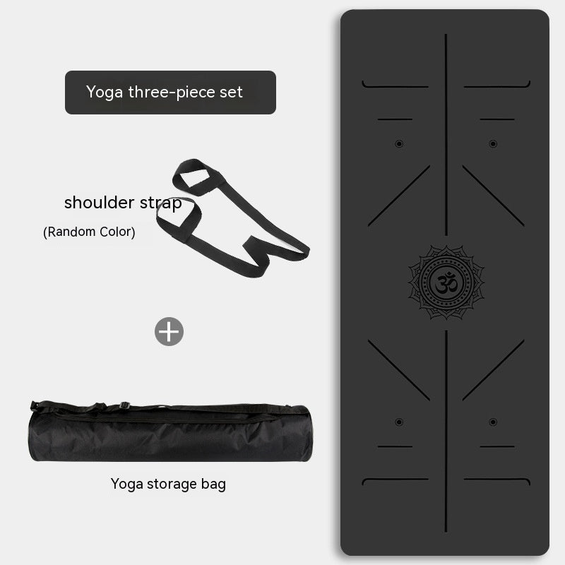 Natural Rubber Female Non-slip Professional Gymnastic Yoga Mat