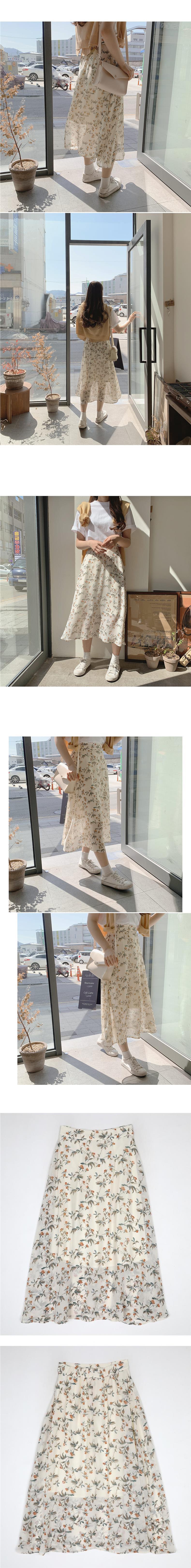 Women's Summer Mid-length High Waist Drooping Chiffon Dress