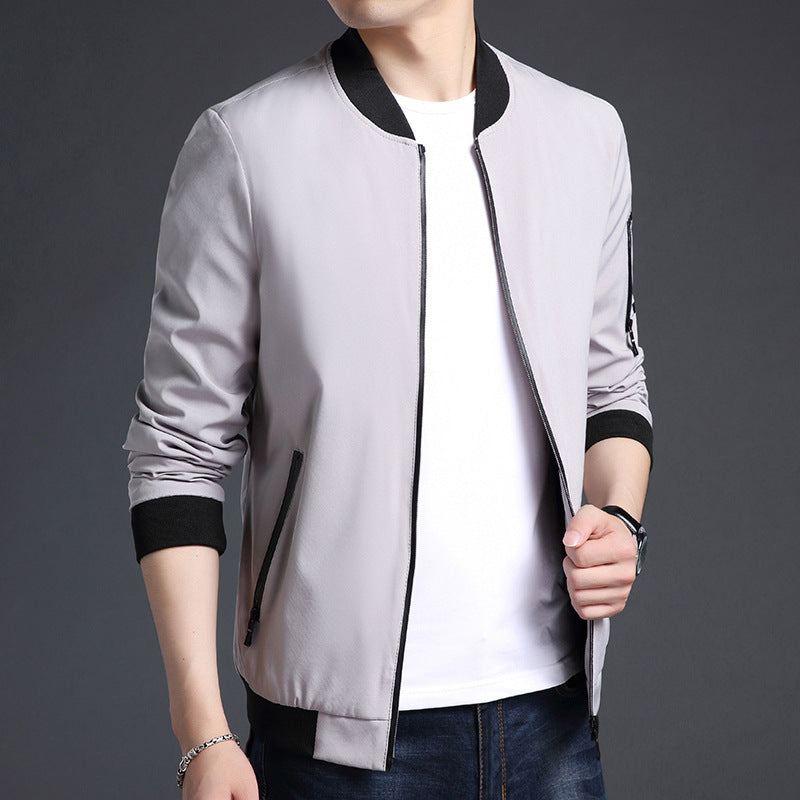 Korean-style Slim-fit Casual Trend Handsome Men's Coat