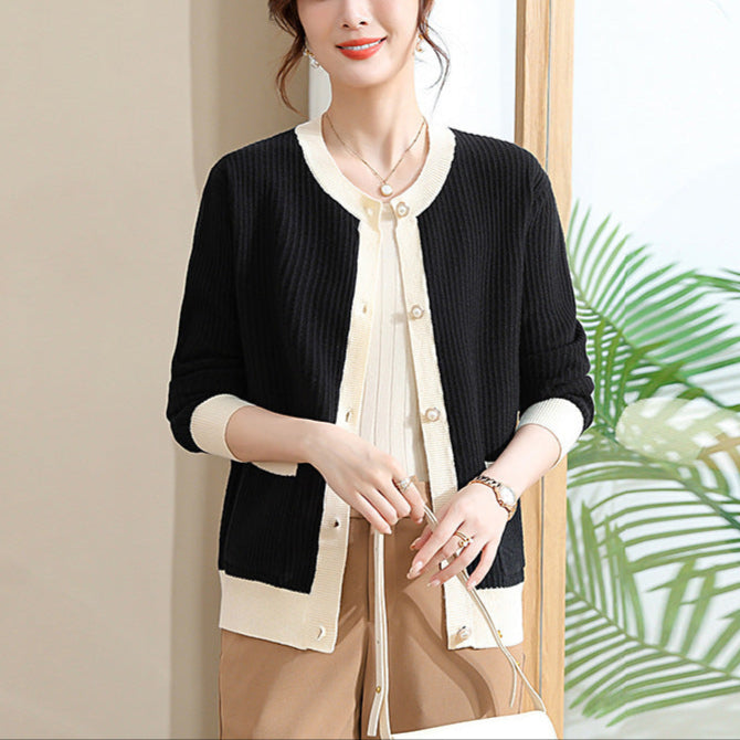 Short Knitted Comfortable Outdoor Versatile Cardigan