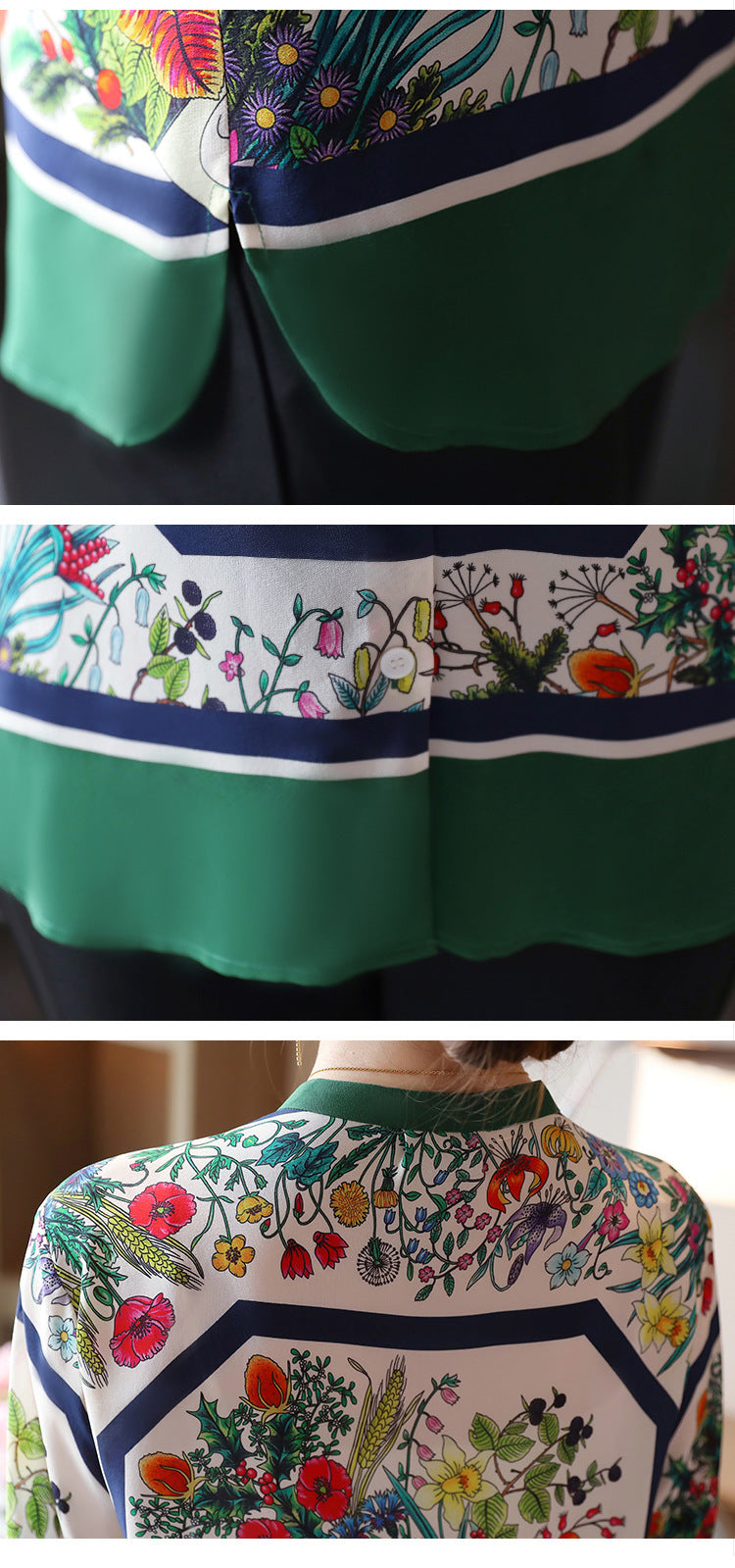 Fashionable Retro Chiffon Shirt