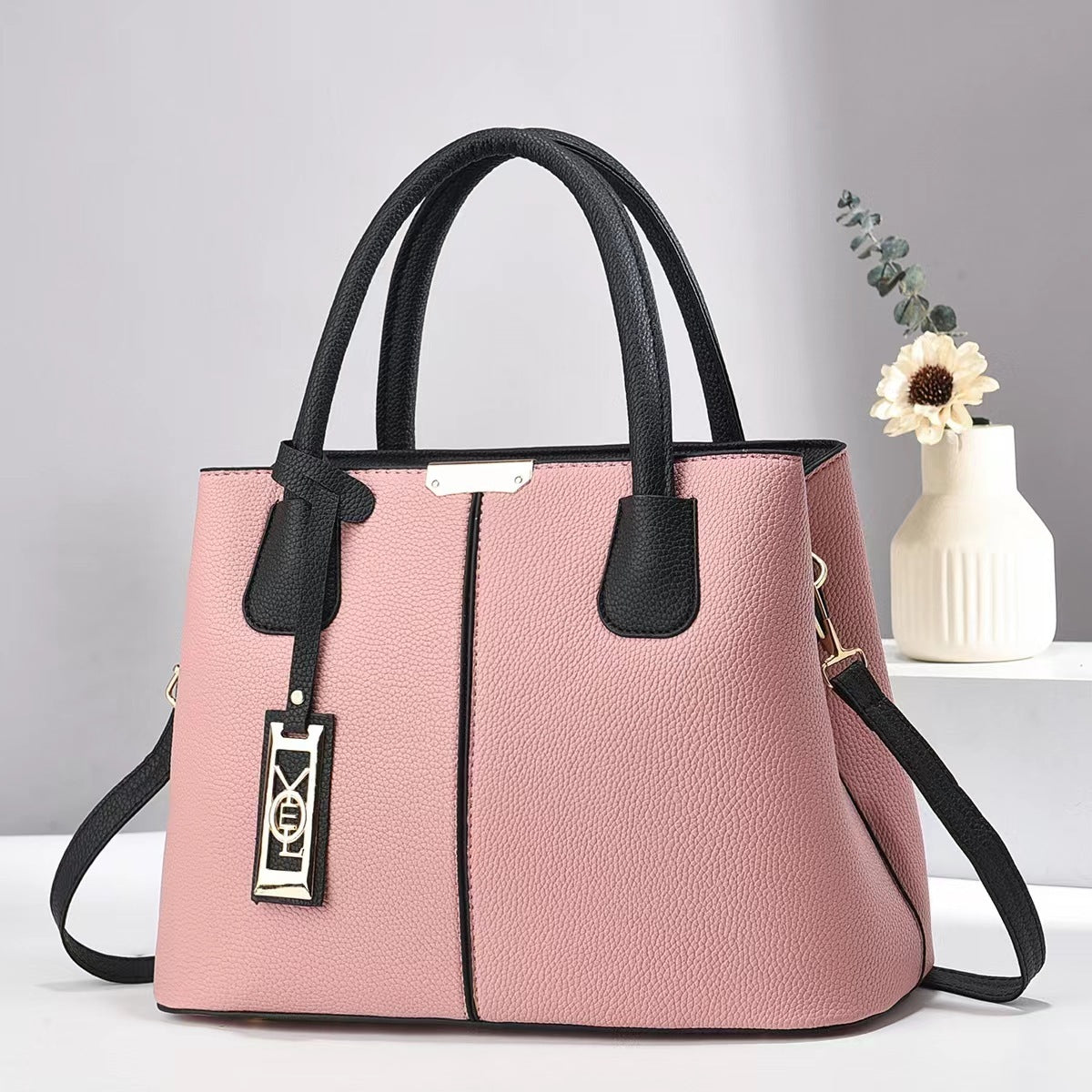 Fashion Handbag Mom Large Capacity Shoulder Bag
