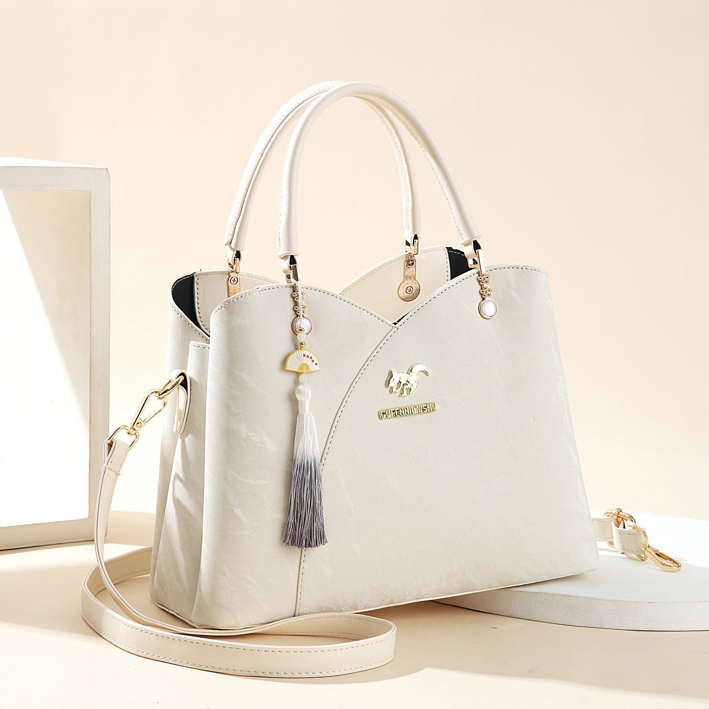 Women's Temperament Commute Portable Messenger Bag