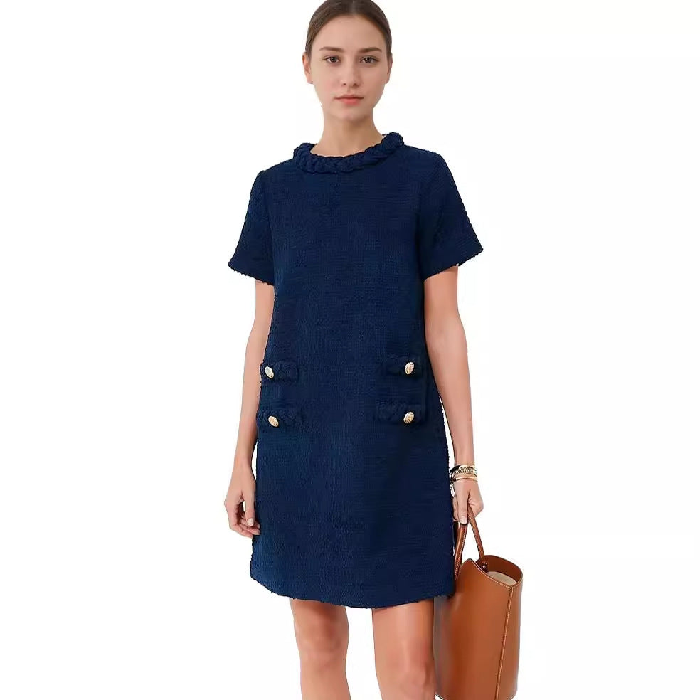 Women's Tweed Jack Dress Tight