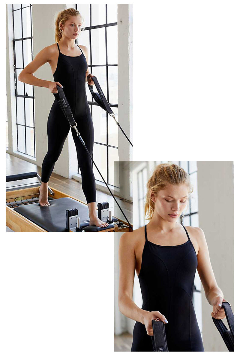 Yoga Jumpsuit Women Sport Suit Female Gym Fitness Clothes Tight Breathable Sportswear