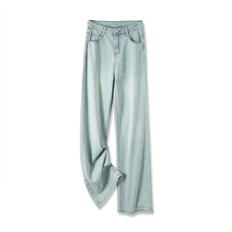 Mint Mambo Green Wide Leg Soft Jeans