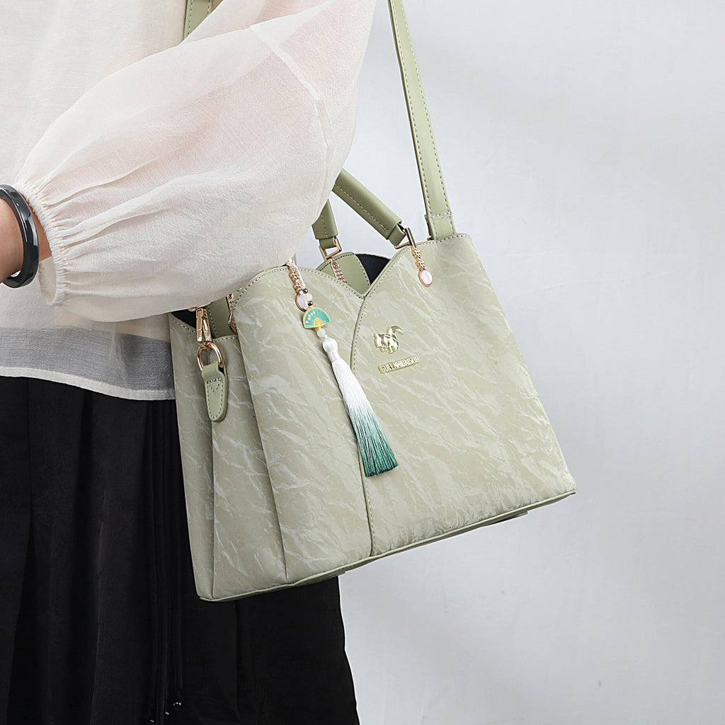 Women's Temperament Commute Portable Messenger Bag