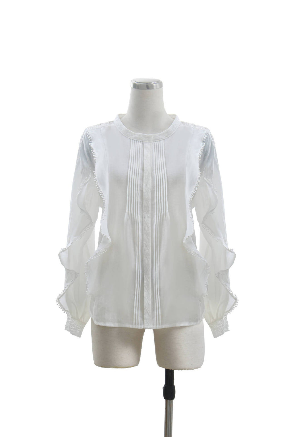 Women's French Style Fungus Slimming Loose All-match Lace Shirt