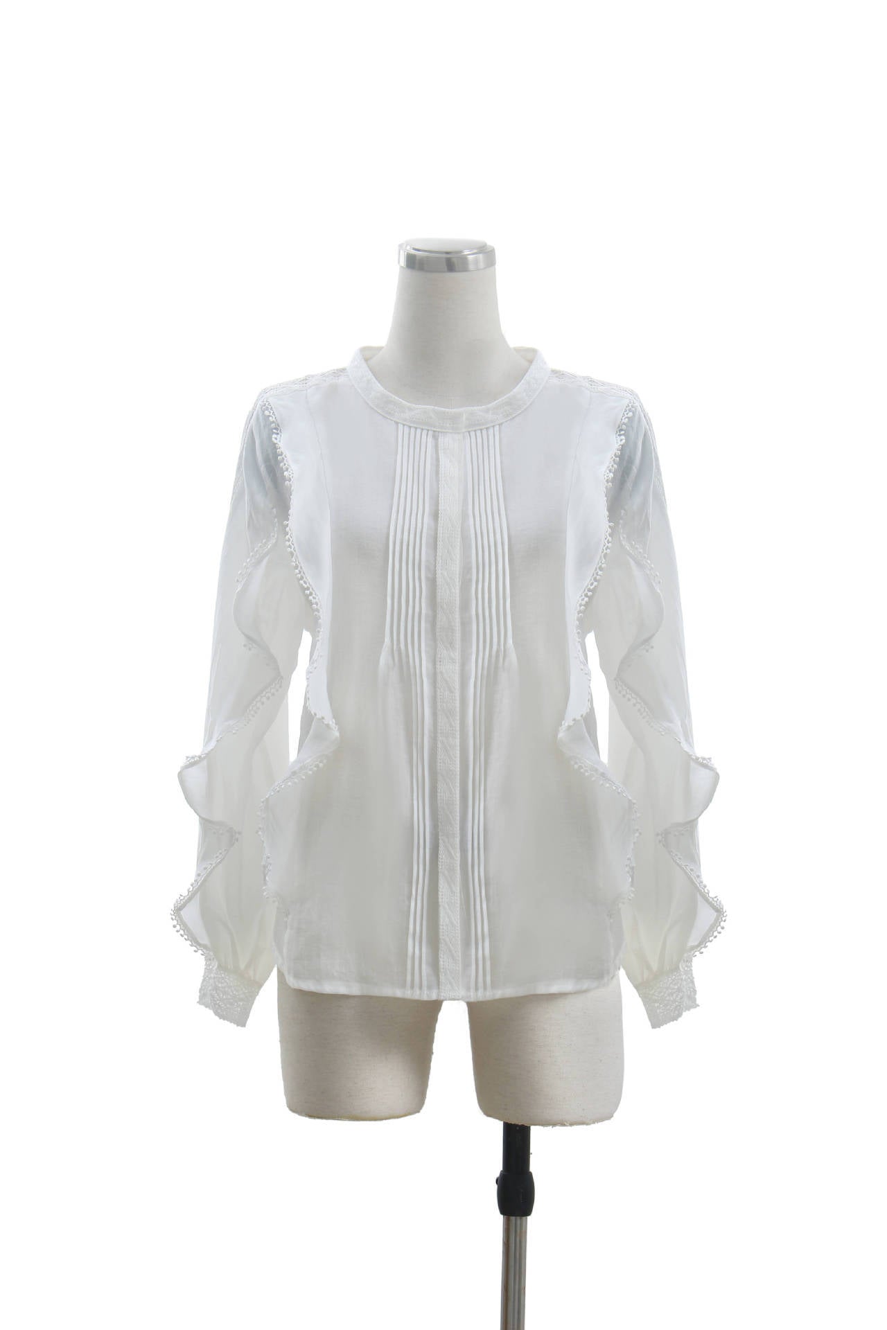 Women's French Style Fungus Slimming Loose All-match Lace Shirt