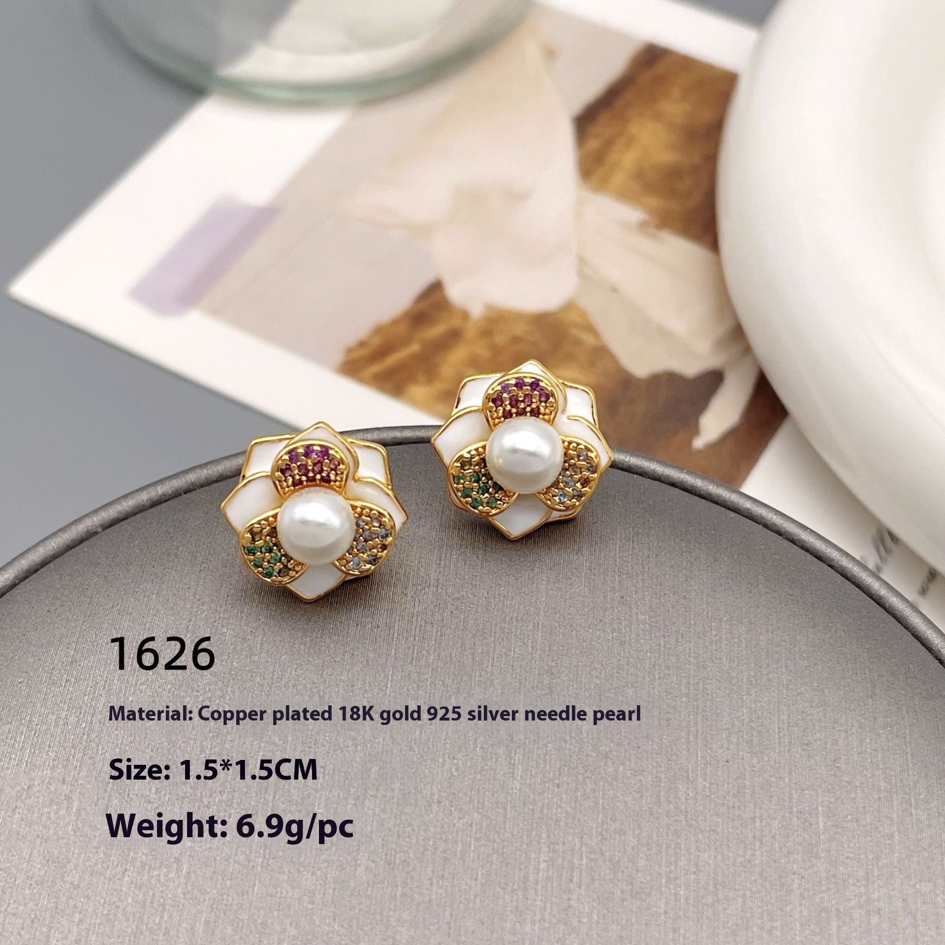 New Chinese Style Antique Pearl Earrings