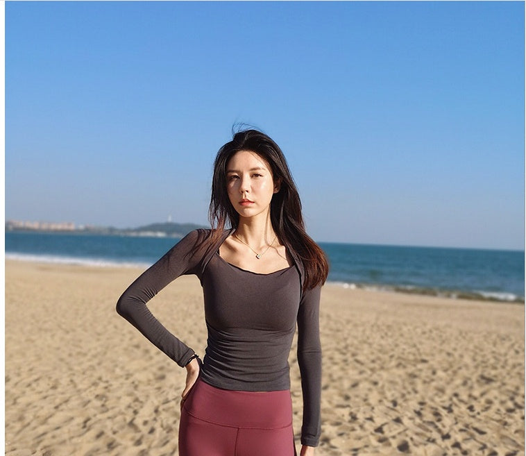 Quick-drying breathable fitness clothes yoga clothes