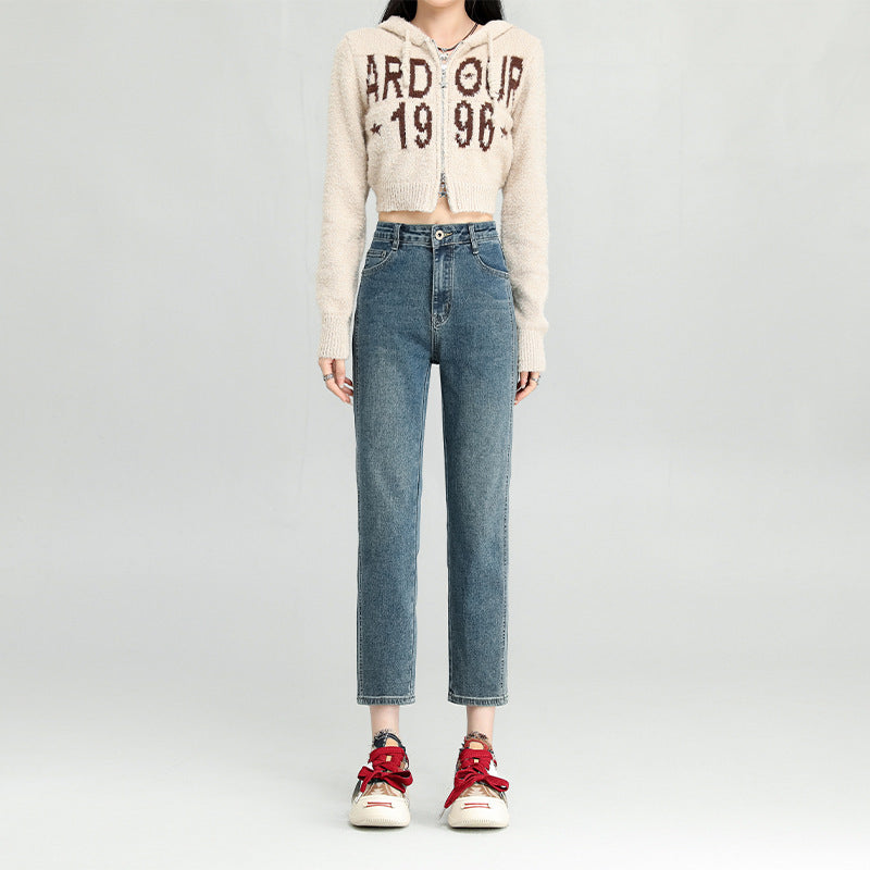 Design High Waist Slim Fit Slimming Straight Pants