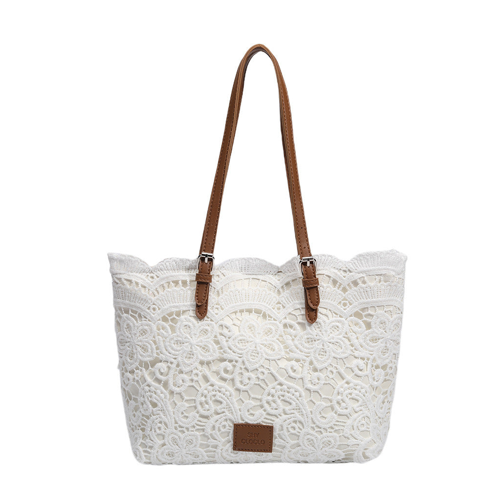 Mori Style Western Style Lace Lace Handbag
