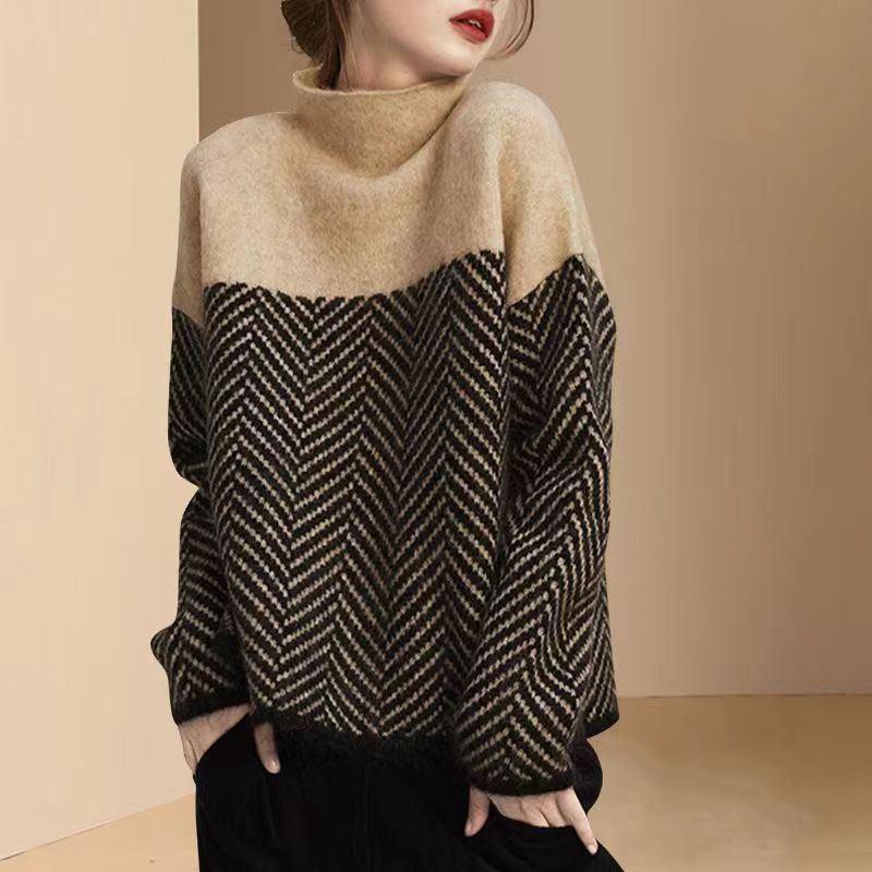 Thickened Turtleneck  Autumn And Winter Warm Sweater