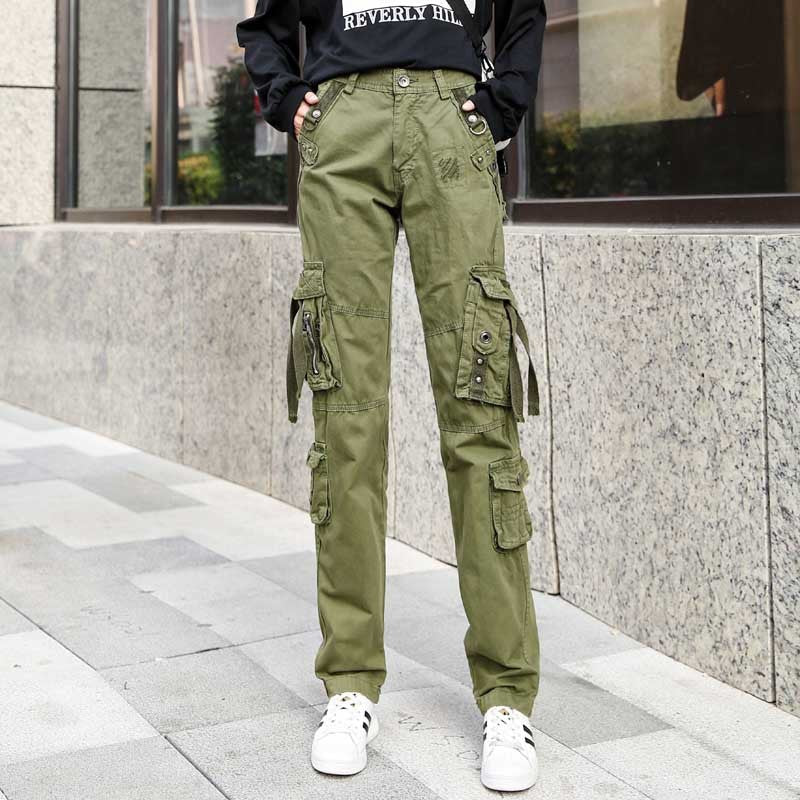 Women's Retro Plus Size Loose Slimming High-end Cool Casual Pants