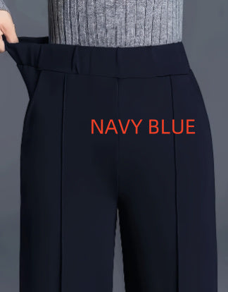 Women's Solid Color Straight Casual Pants