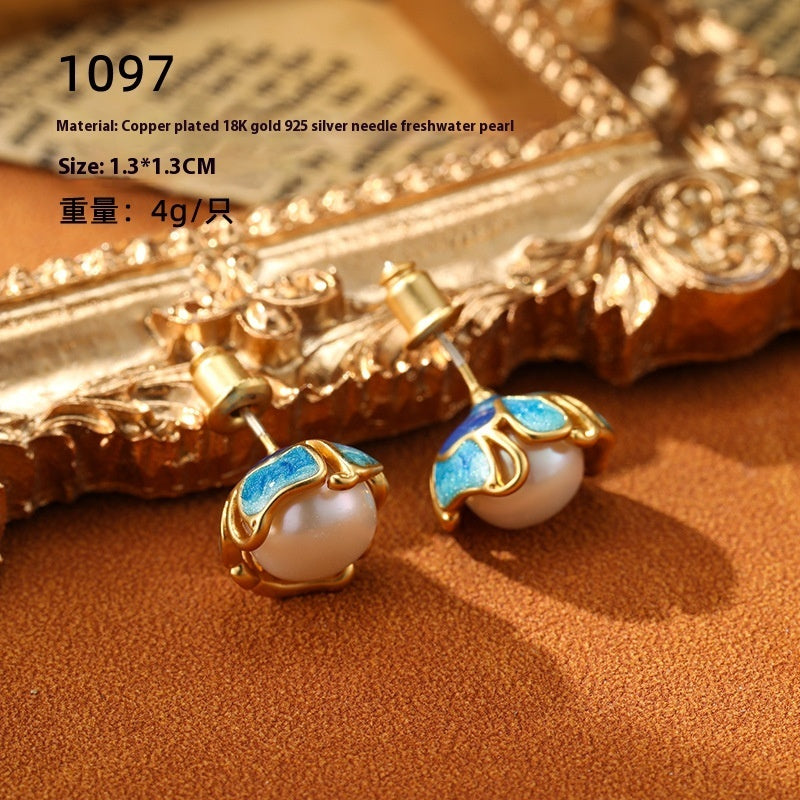 New Chinese Style Antique Pearl Earrings