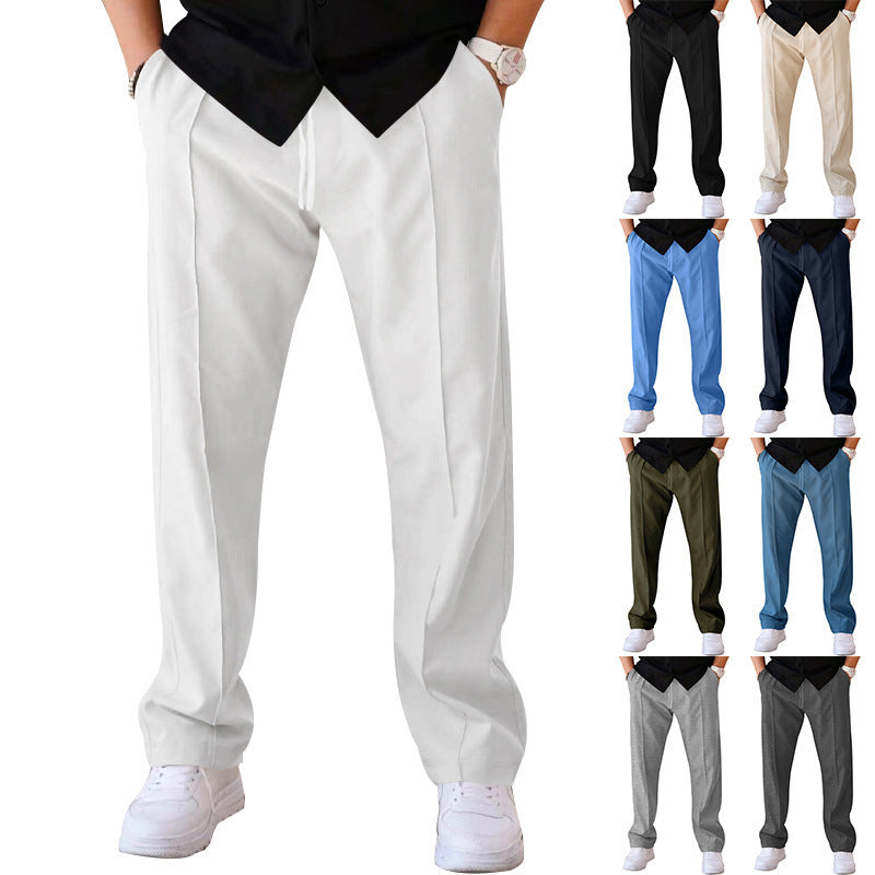 Men's Summer Loose Straight Exercise Casual Pants