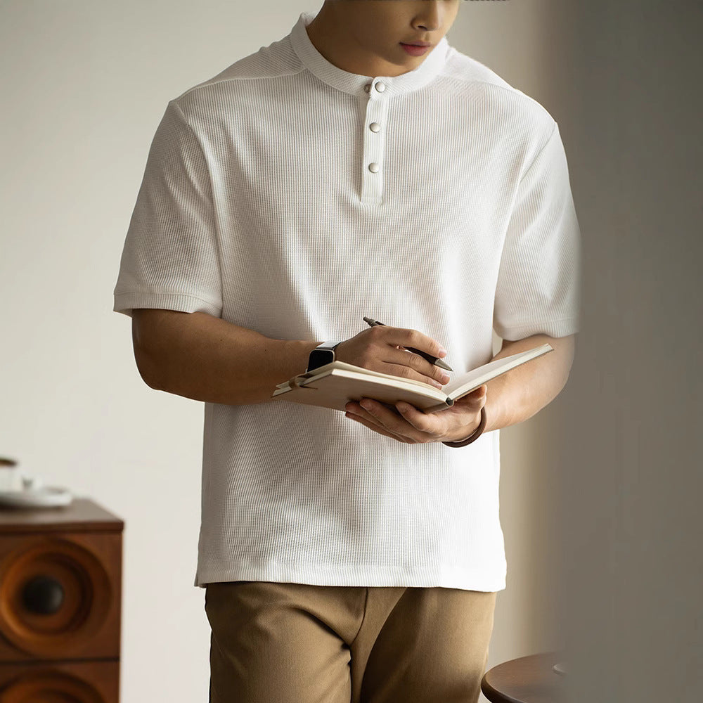 Spring And Summer New Commuter Casual Half Sleeve Top