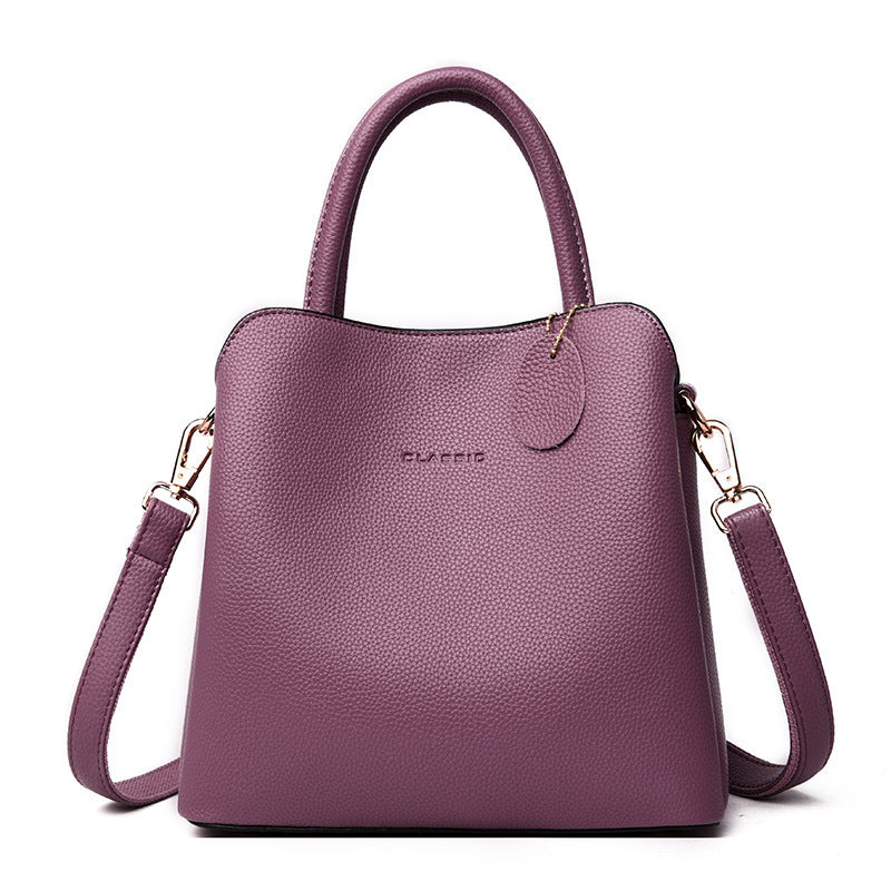 Soft leather handbag