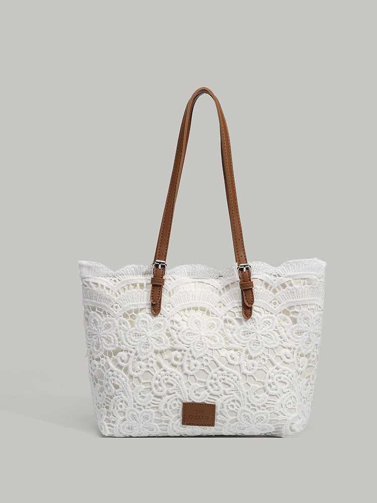 Mori Style Western Style Lace Lace Handbag