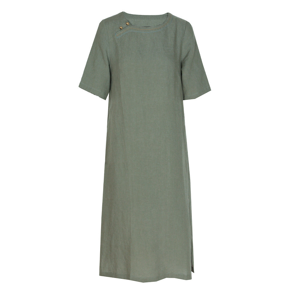 Women's Loose And Slim Mid-length A-line Skirt