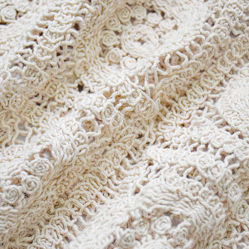 Knitted Small Tank Top Women's Summer French Sleeveless