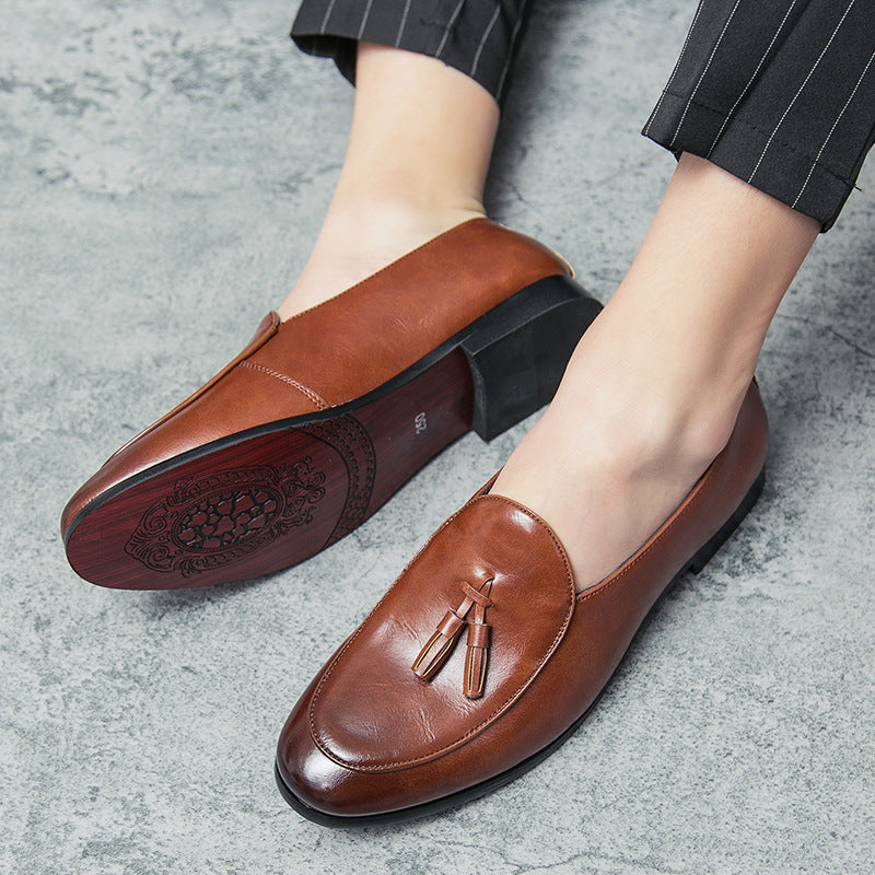 Fashion Personality British Style Leather Shoes For Men