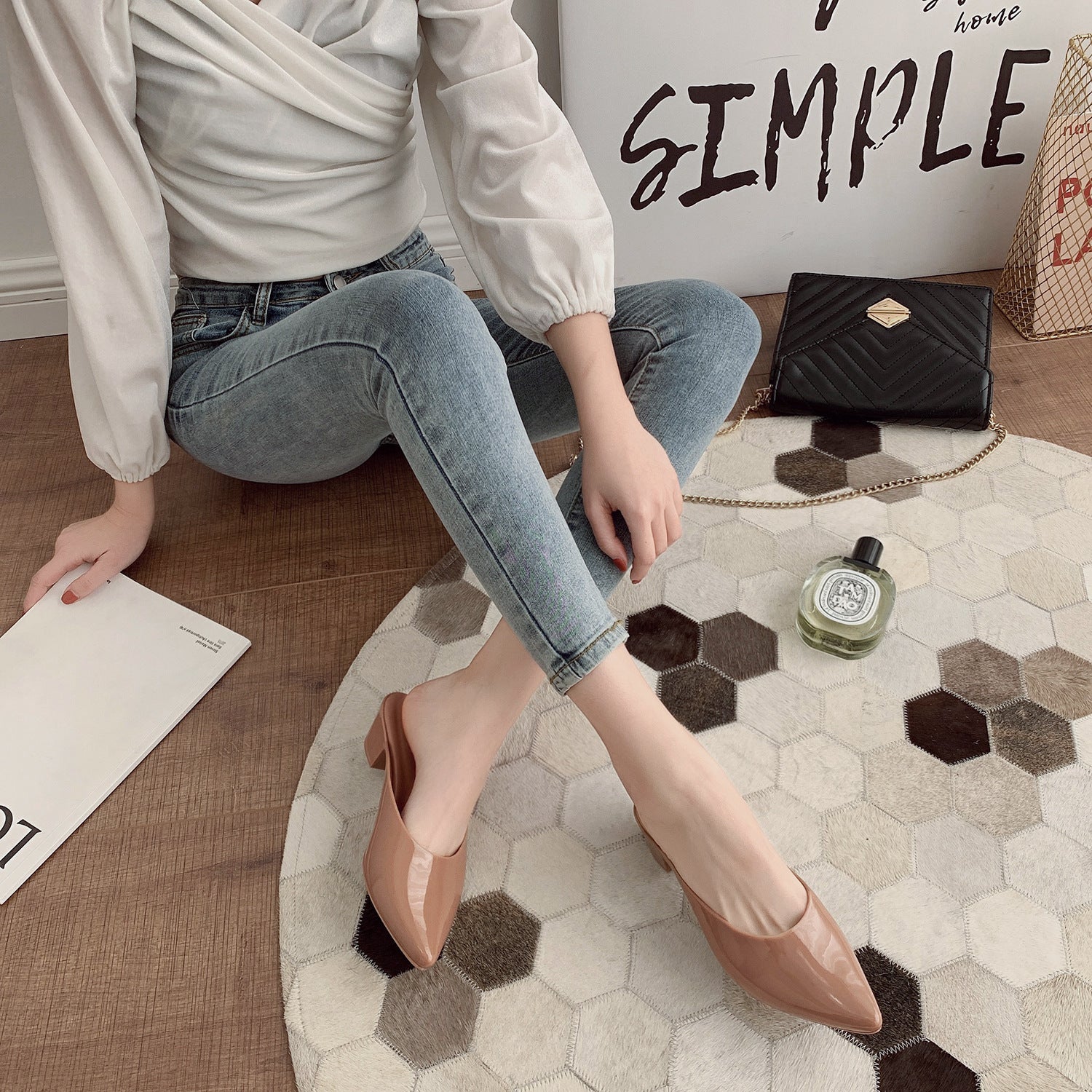 Plastic Breathable Outer Wear Casual Jelly Sandals