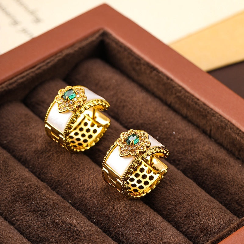 New Chinese Style Antique Pearl Earrings