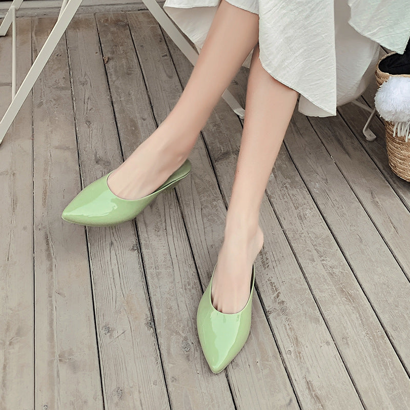 Plastic Breathable Outer Wear Casual Jelly Sandals