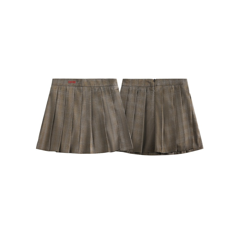 American Preppy Style Sweet Cool Hot Girl JK Skirt